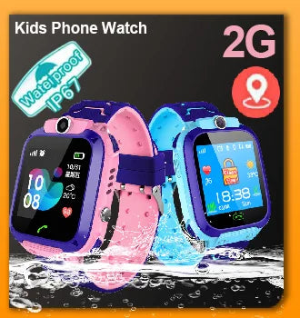 Montre Connectée 4G pour Enfants LT21 - GPS, WiFi, Appel Vidéo, SOS, Étanche IP67