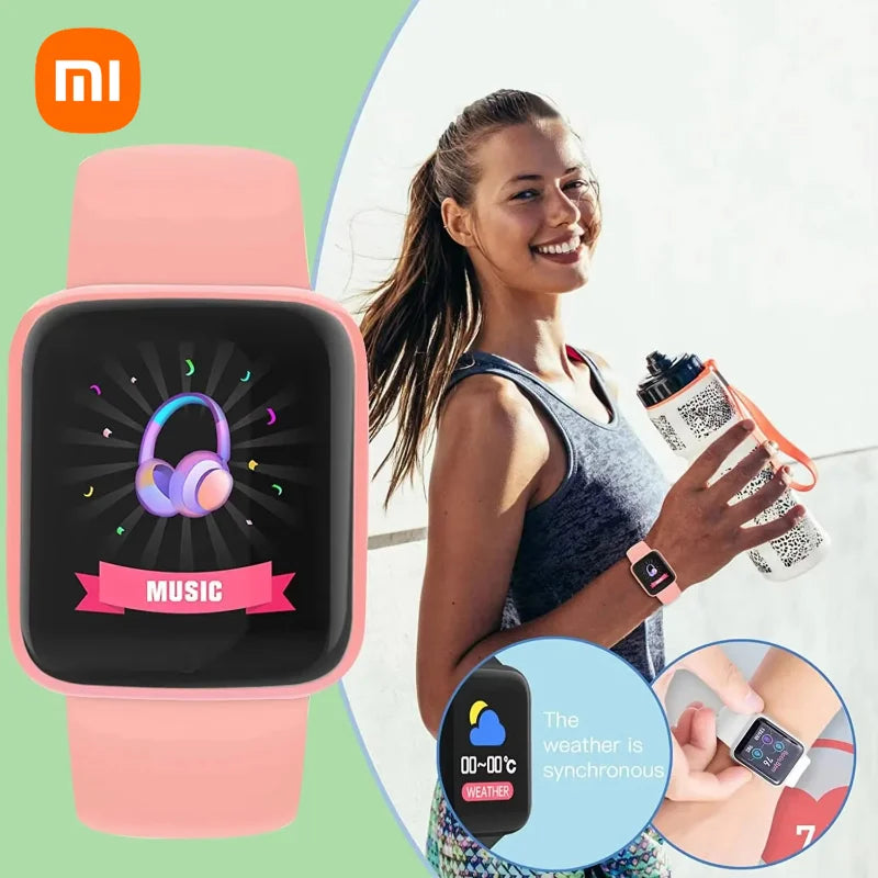 Xiaomi Smartwatch - Montre Connectée Sport & Fitness, Appels Bluetooth, Suivi du Sommeil & Fréquence Cardiaque, Musique & Notifications