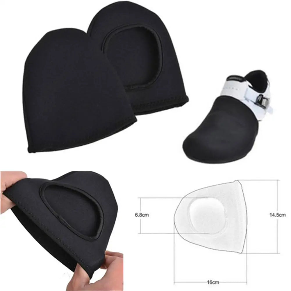 1/2pcs Couvre-Chaussures Vélo Auto-bloquants - Protection Antidérapante, Coupe-Vent & Thermique pour VTT & Cyclisme