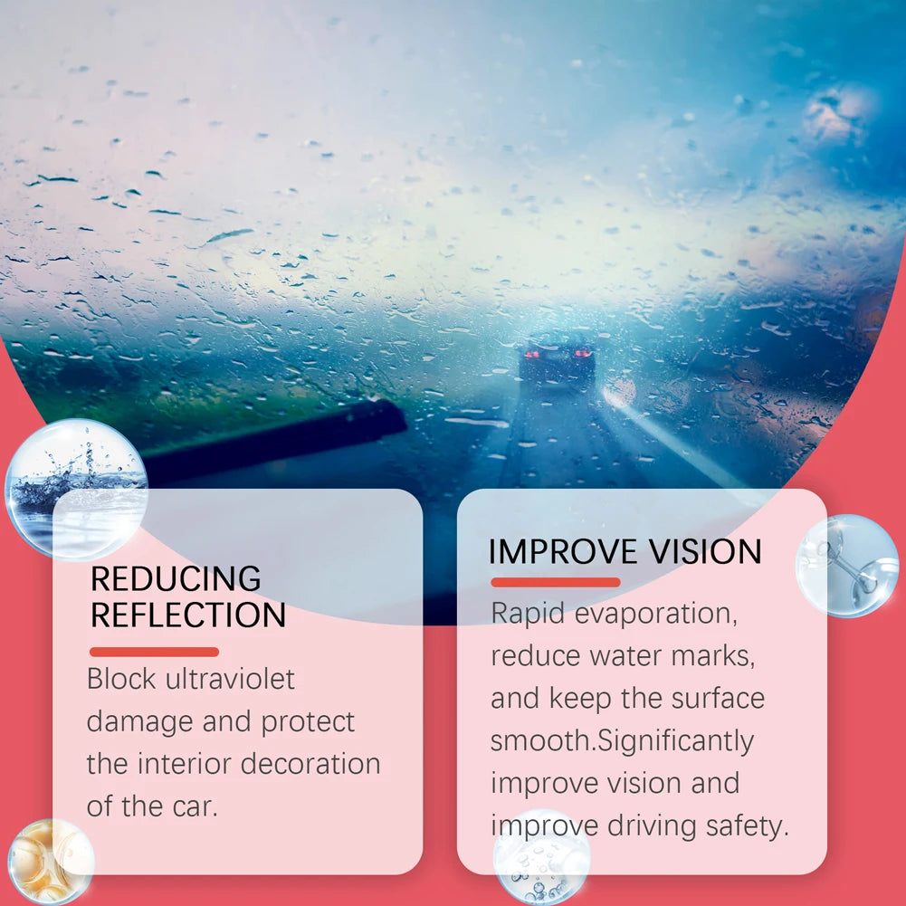 Nettoyant pour Vitres de Voiture – Élimination du Film Huileux & Saletés