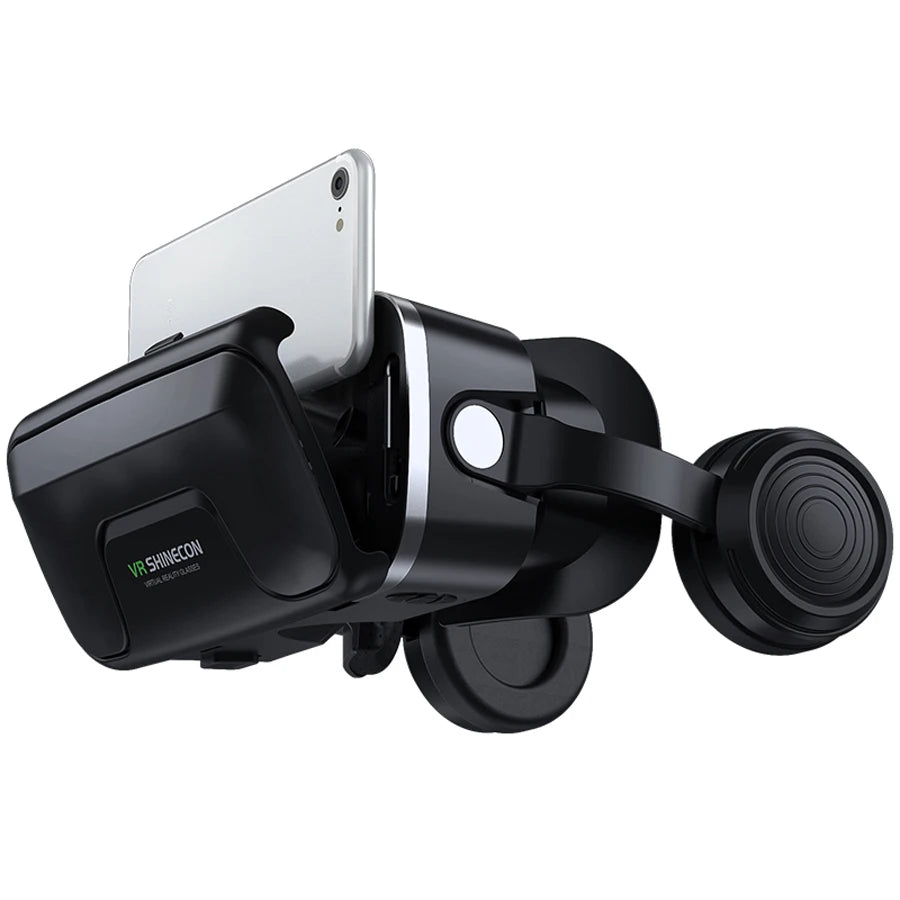 Casque de Réalité Virtuelle VR - Lunettes 3D pour Smartphones, Expérience Immersive pour Jeux & Vidéos