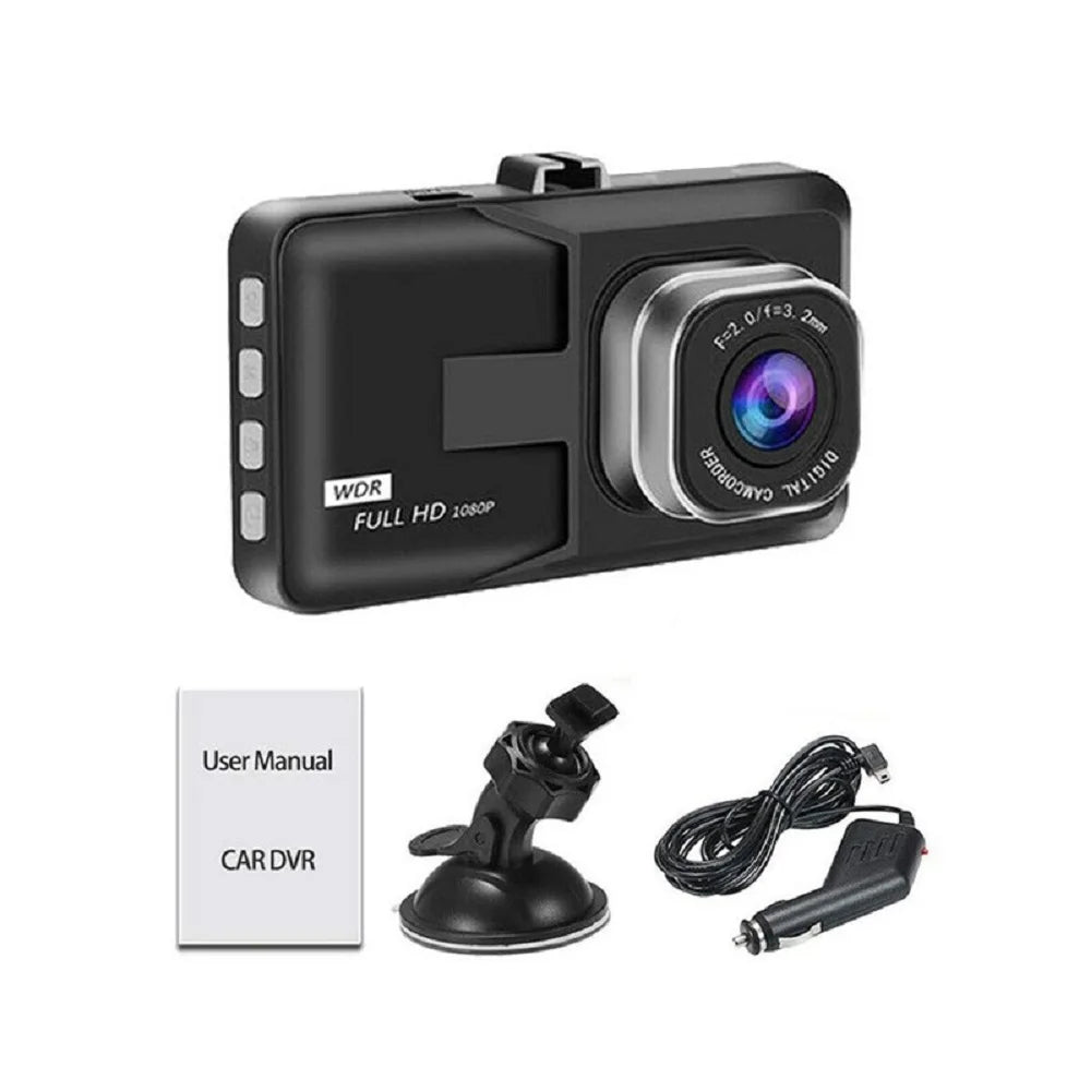 XUSHIDZ 1080P HD Dash Cam - Enregistreur Vidéo DVR Voiture, Vision Nocturne, Surveillance 24h, G-Sensor, Enregistrement en Boucle