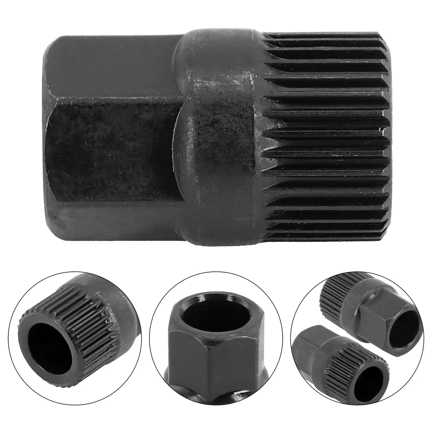 Outil d’Extraction de Poulie – 33 Dents, Compatible Alternateur & Poulies de Courroie en V