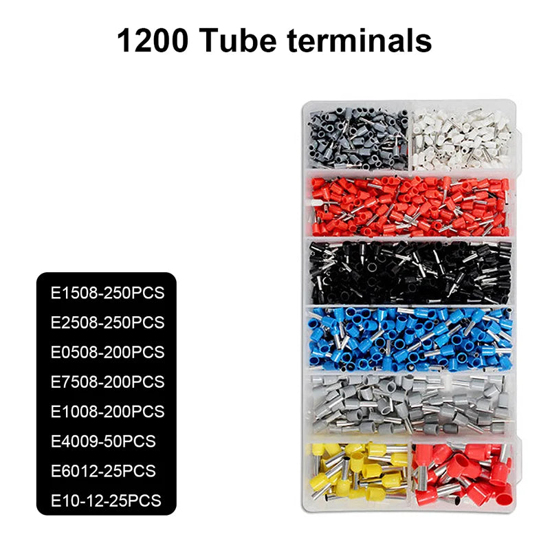 Kit de Pince à Sertir – HSC8 6-4A (0.25-10mm²) pour Cosses et Bornes Électriques