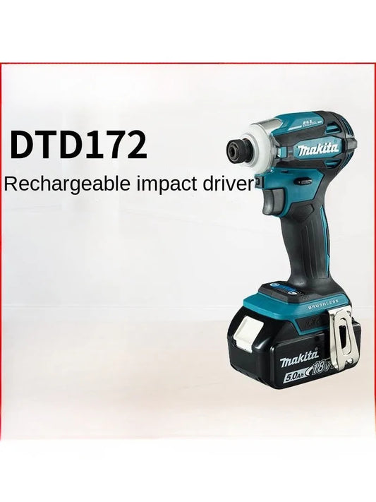 Makita DTD172 - Visseuse à Chocs Sans Fil 18V, Moteur Brushless, Compacte et Puissante