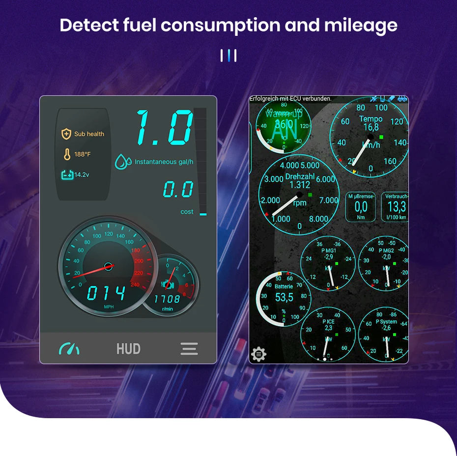 Junsun Mini ELM327 Bluetooth – Scanner OBD2 pour Diagnostic Automobile