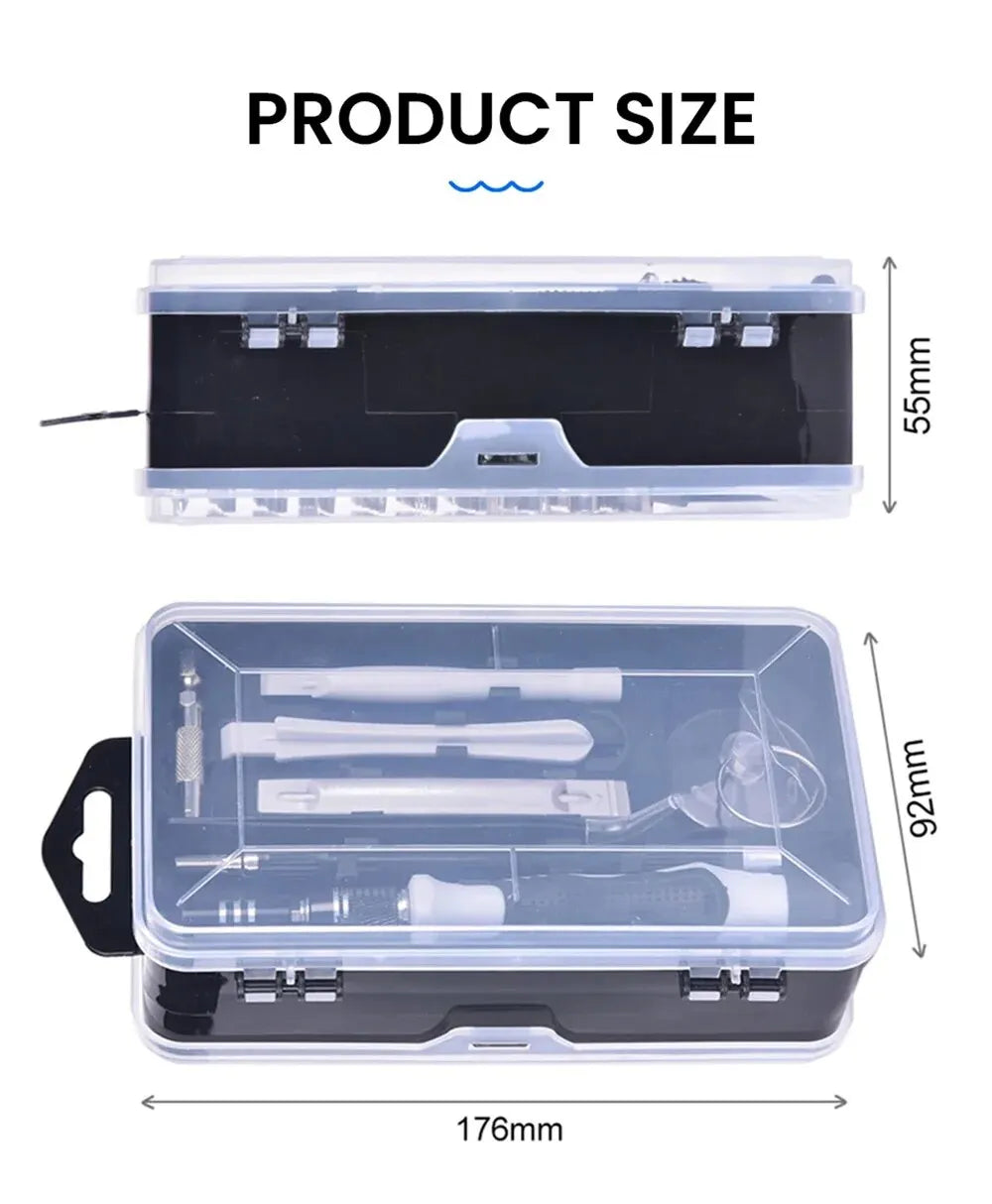 Kit Tournevis de Précision 115 en 1 – Outils Magnétiques Professionnels pour Réparation Électronique !
