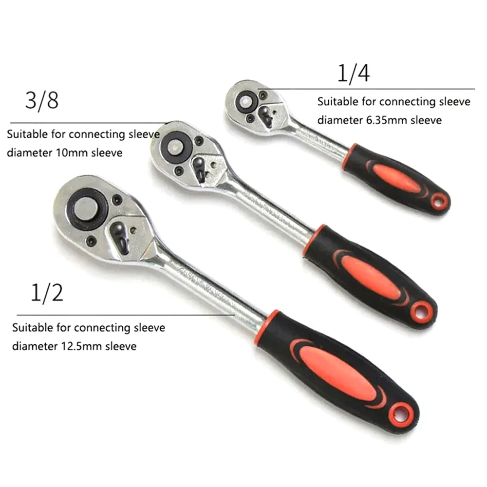Kit de Douilles à Cliquet 12 Pièces – Outil Indispensable pour la Réparation Auto & Bricolage