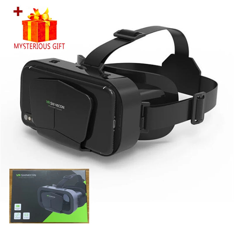 Casque de Réalité Virtuelle VR - Lunettes 3D pour Smartphones, Expérience Immersive pour Jeux & Vidéos