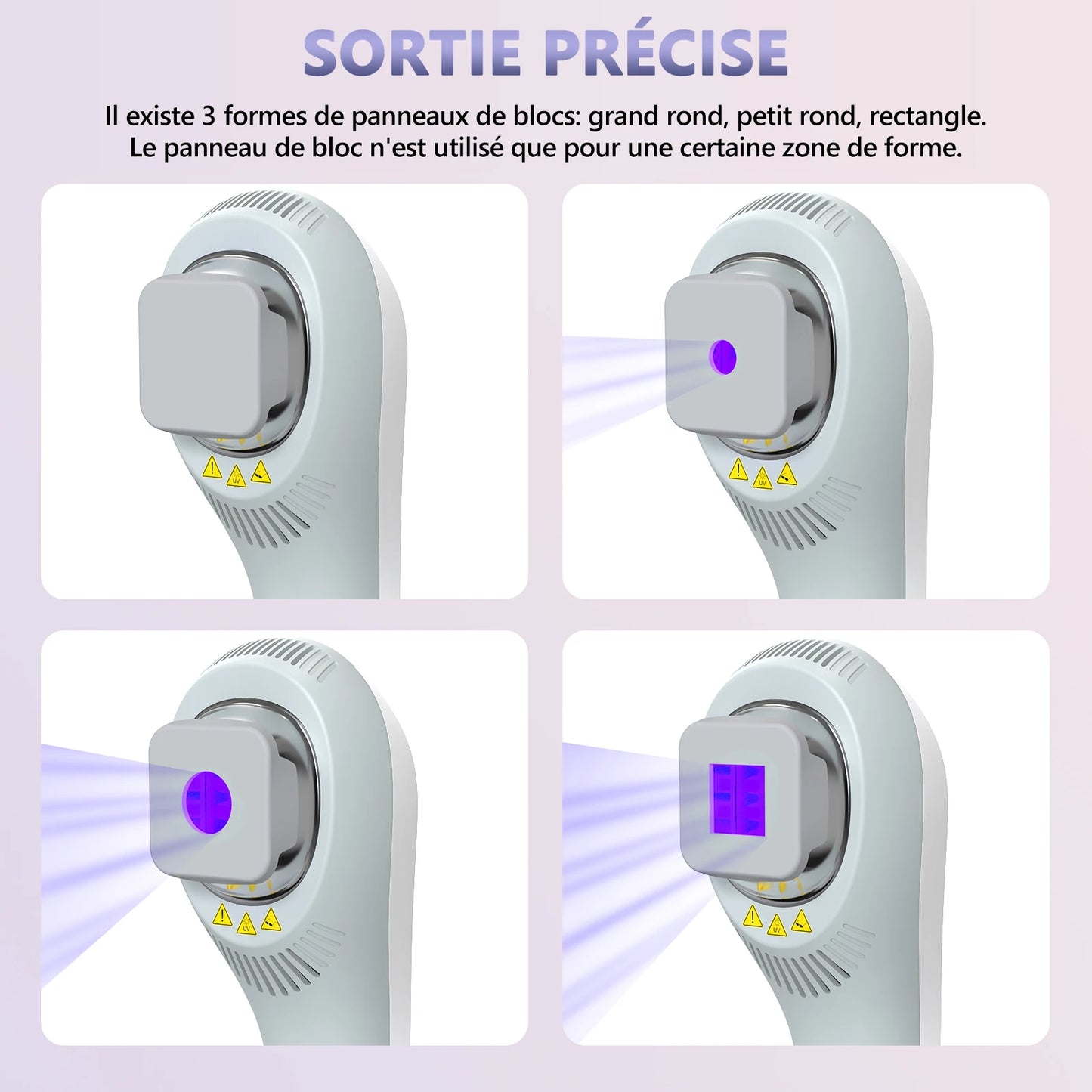 Lampe UVB 308nm pour Vitiligo, Psoriasis, Eczéma – Photothérapie à Domicile