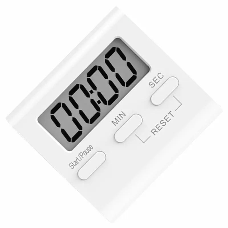 Minuteur de Cuisine Numérique - LCD, Minuterie Manuelle, Compte à Rebours, Aimanté, Accessoire de Cuisine Pratique