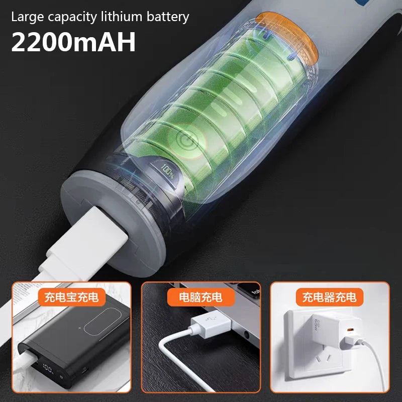 Mini Outil Rotatif Sans Fil 35W – USB Rechargeable, 3 Vitesses, Perçage & Gravure