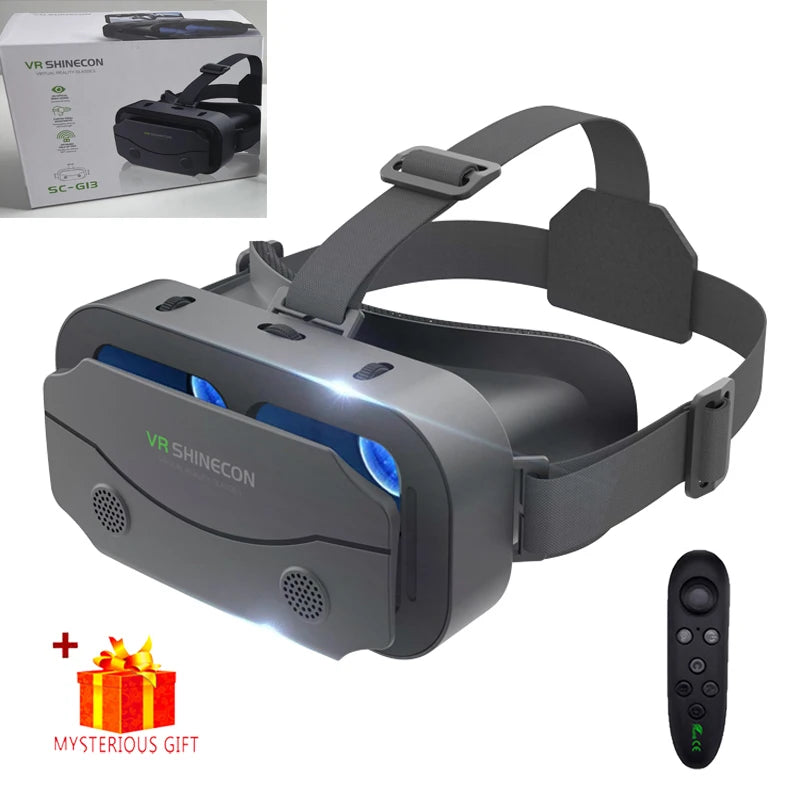 Casque de Réalité Virtuelle VR - Lunettes 3D pour Smartphones, Expérience Immersive pour Jeux & Vidéos