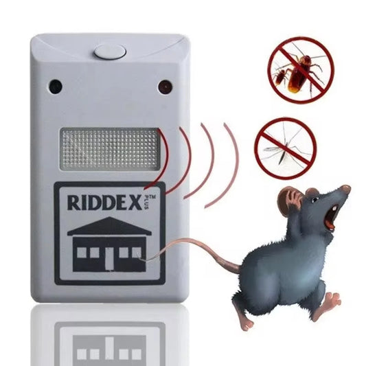 Répulsif Ultrasonique Anti-Nuisibles – Prise EU, Protection Intérieure Contre Rongeurs & Insectes
