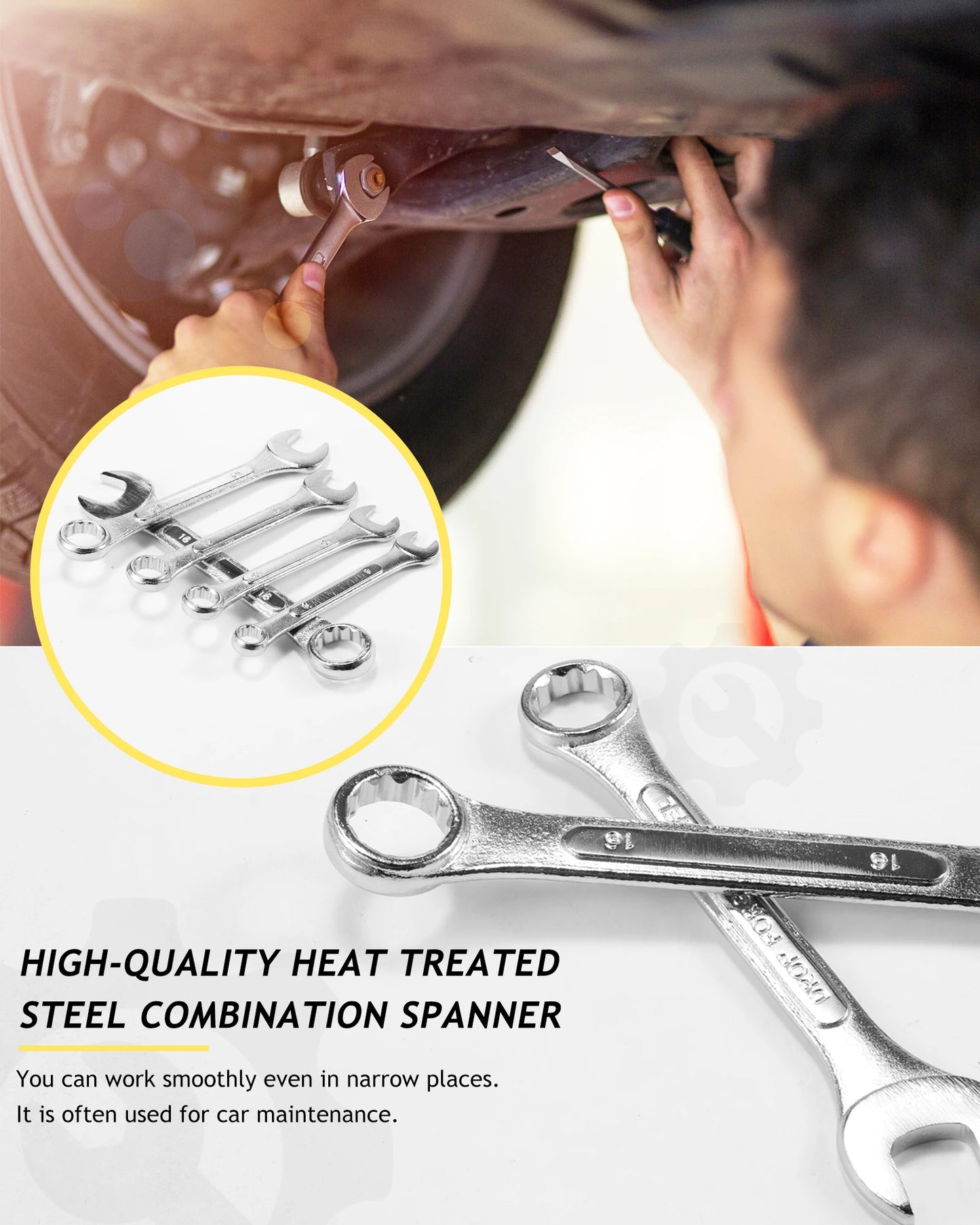 Acmount Kit d'Outils 140 Pièces – Boîte à Outils Complète pour Maison, Moto & Voiture