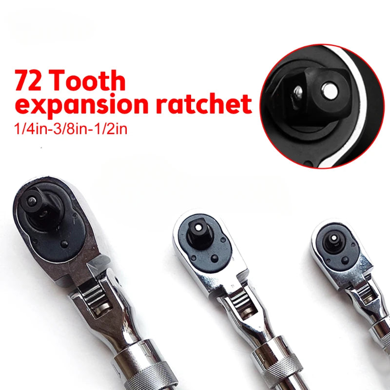 Kit de Douilles à Cliquet 12 Pièces – Outil Indispensable pour la Réparation Auto & Bricolage