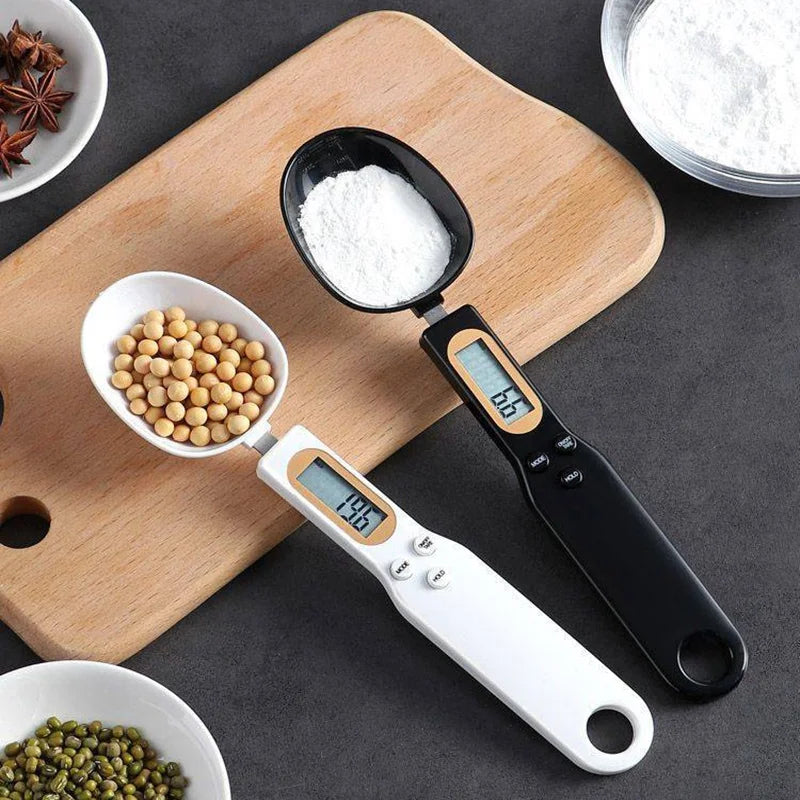 Balance de Cuisine Électronique – 500g/0.1g, Écran LCD, Cuillère Doseuse Digitale