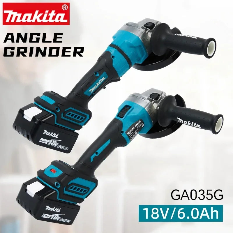 Makita GA035G - Meuleuse d’Angle Sans Fil Haute Puissance, Moteur Brushless, Batterie Lithium 40V