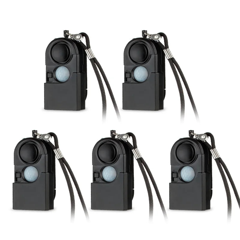 Alarme de Détection de Mouvement KERUI - Mini Alarme Portable 120dB, Sirène SOS & LED, Sécurité pour Voyage, Maison & Enfants