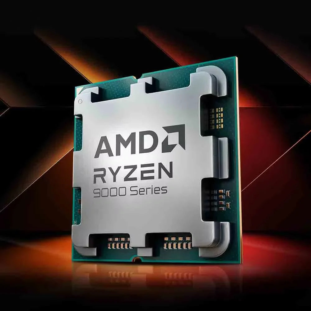 AMD Ryzen 5 9600X - Processeur Gaming 6 Cœurs, 12 Threads, 5.4 GHz, 4nm, Socket AM5 (Sans Ventilateur)