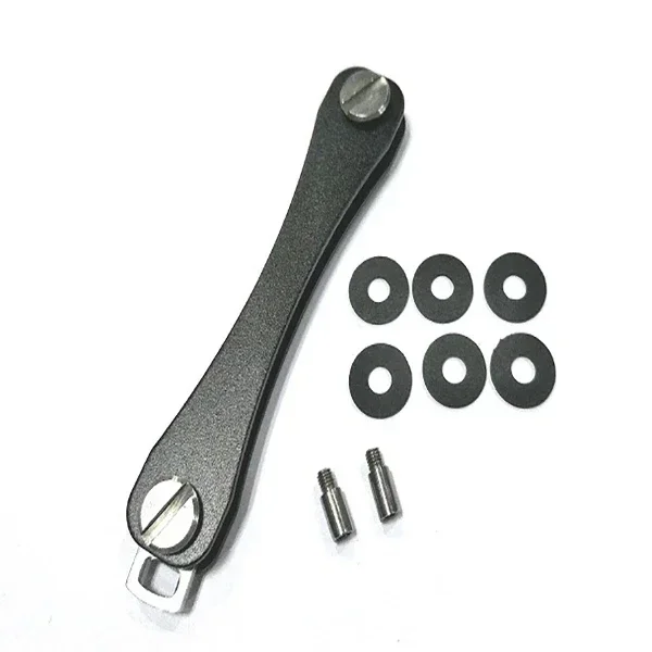 Porte-Clés Intelligent & Compact - Organisateur de Clés en Métal, Clip en Aluminium, Accessoire de Rangement Portable