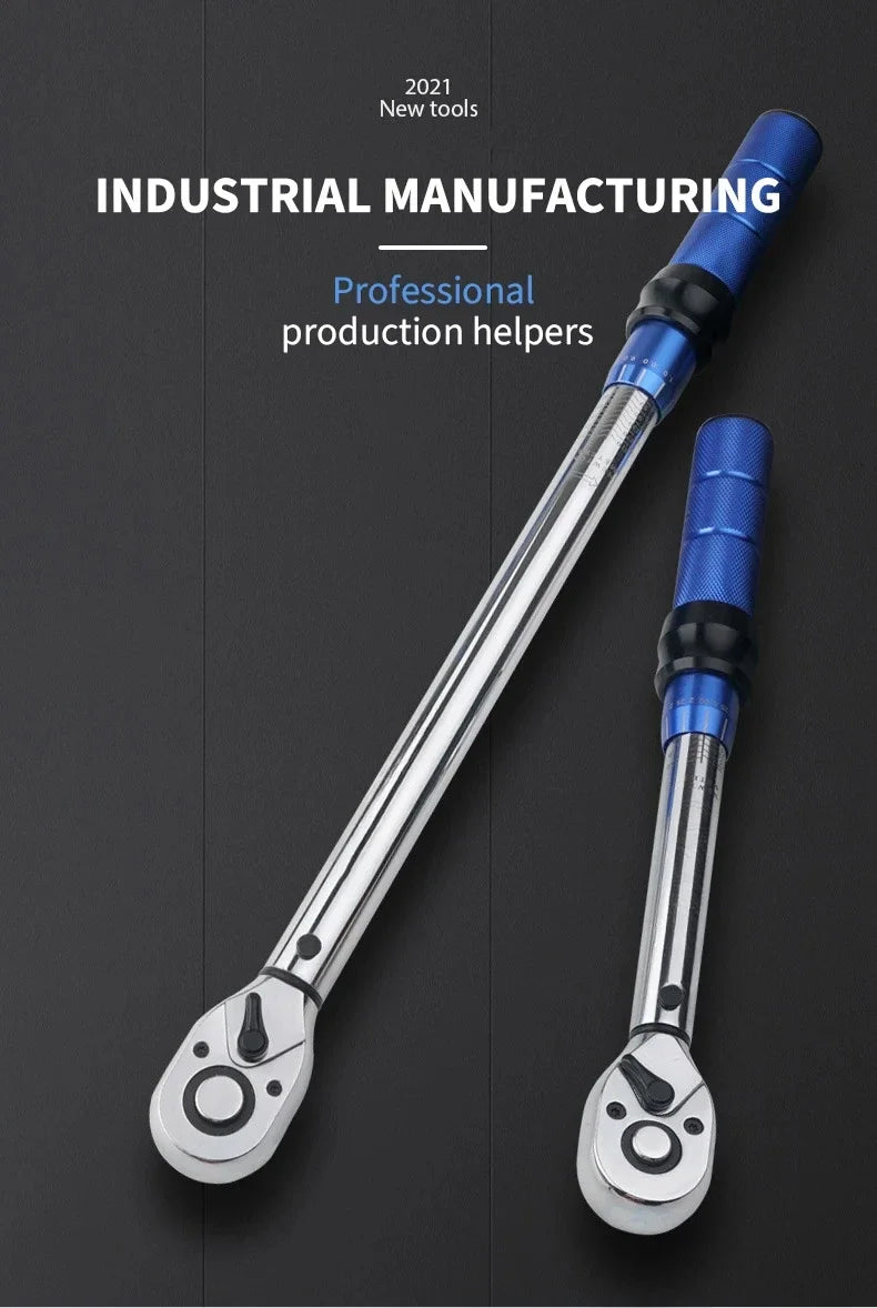 Clé Dynamométrique 5-60N.m – 3/8" Carré, Haute Précision ±3%