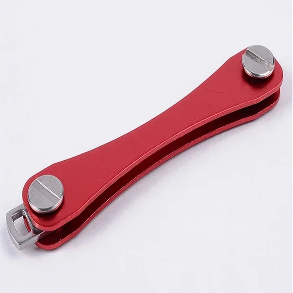 Porte-Clés Intelligent & Compact - Organisateur de Clés en Métal, Clip en Aluminium, Accessoire de Rangement Portable