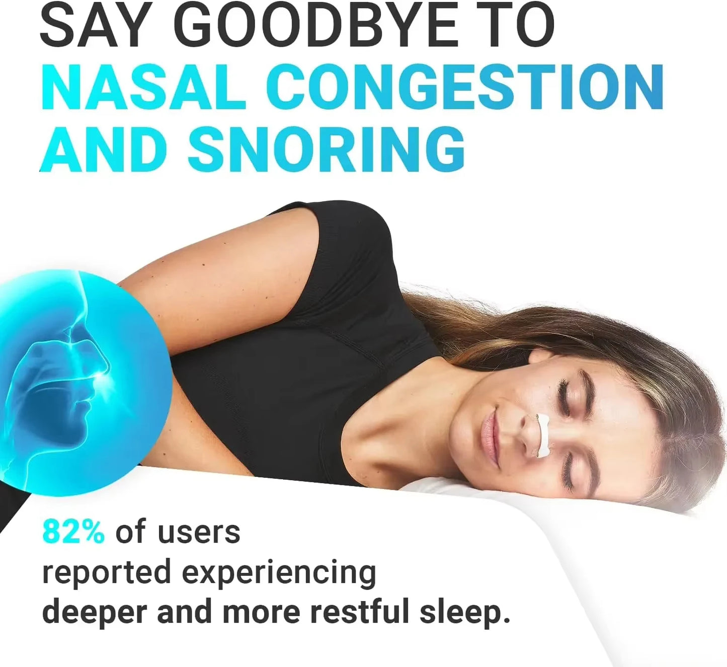 Dilateurs Nasaux Anti-Ronflement – Améliore la Respiration et le Sommeil