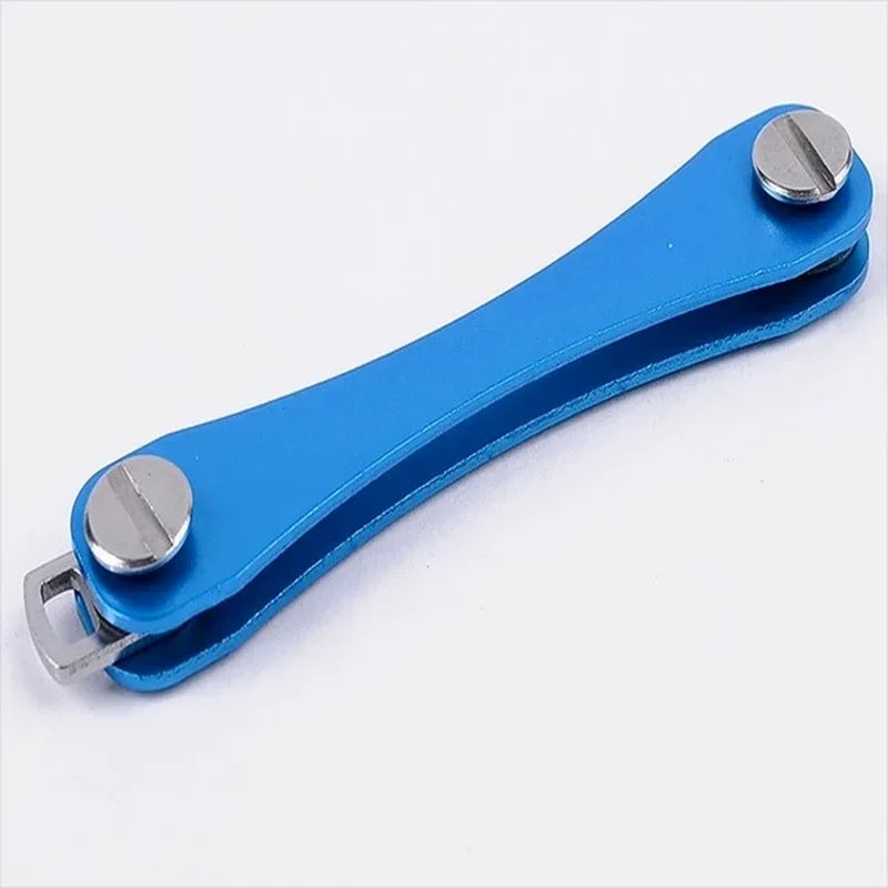 Porte-Clés Intelligent & Compact - Organisateur de Clés en Métal, Clip en Aluminium, Accessoire de Rangement Portable