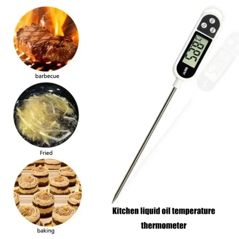 Thermomètre Alimentaire Digital TP300 - Sonde pour Viande, Eau, Huile & Cuisson