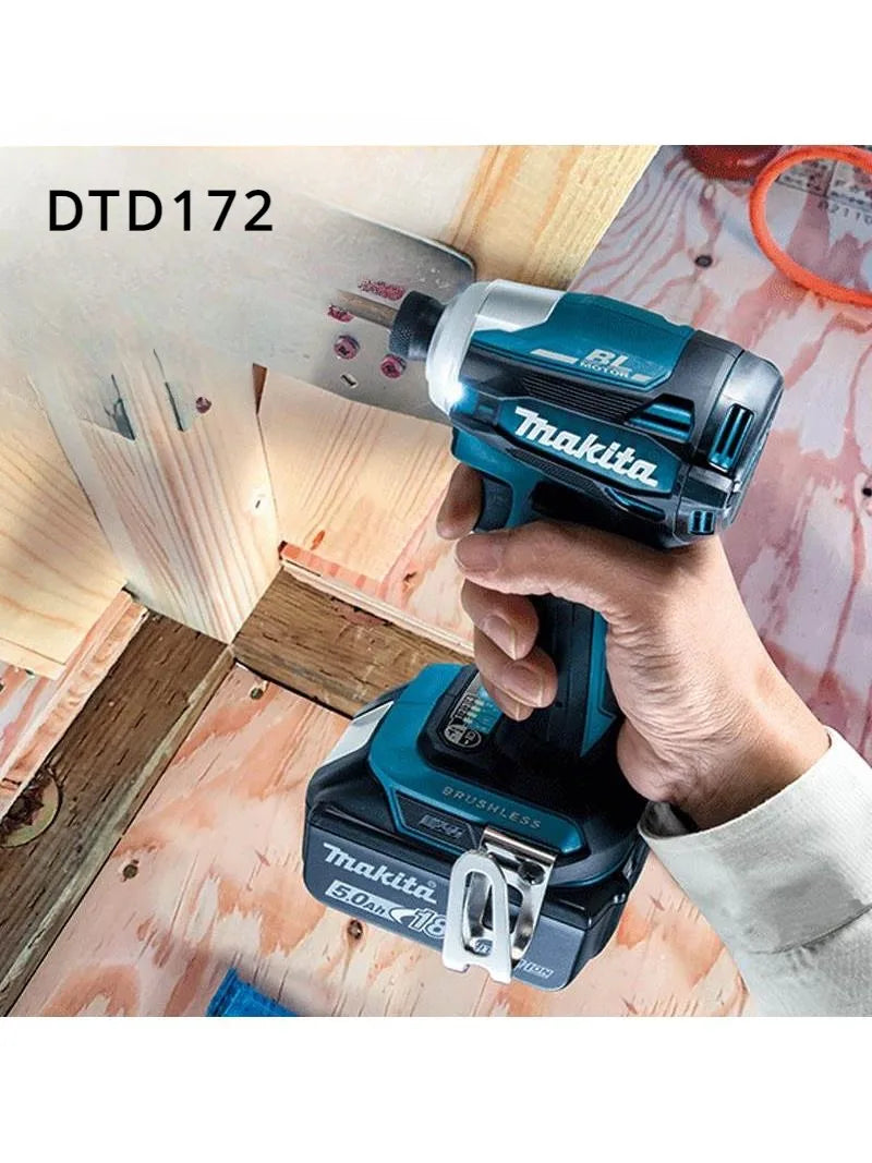 Makita DTD172 - Visseuse à Chocs Sans Fil 18V, Moteur Brushless, Compacte et Puissante