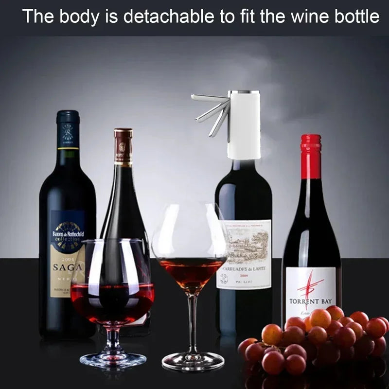 Distributeur d'Alcool Intelligent – Pompe à Whisky & Vin, Quantité Ajustable, Design Pliable
