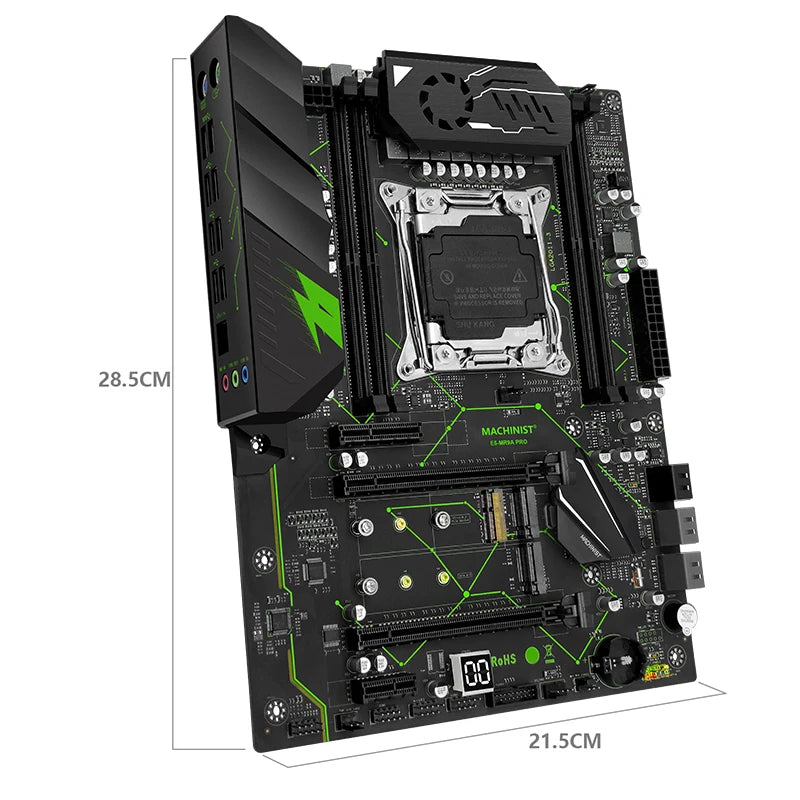 Kit Carte Mère MACHINIST MR9A PRO X99 – Combo avec Xeon E5 2666 V3 & 32GB DDR4