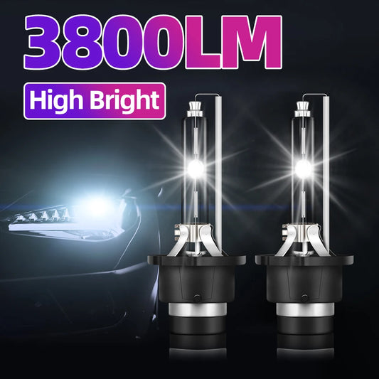 Ampoules Xénon HID Roadsun 35W - D1S, D2S, D3S, D4S, D1R, D2R, D3R, D4R - Températures de Couleur 4300K à 12000K