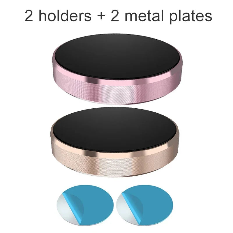 Support Téléphone Magnétique Universel - Fixation Voiture & Maison, Compatible iPhone, Xiaomi, Samsung, Huawei