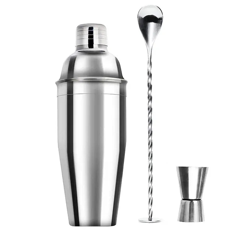 Kit Cocktail Shaker en Acier Inoxydable – 1/3/6/9/11 Pièces, Outils de Barman