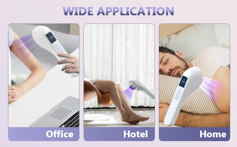 Lampe UVB 308nm pour Vitiligo, Psoriasis, Eczéma – Photothérapie à Domicile