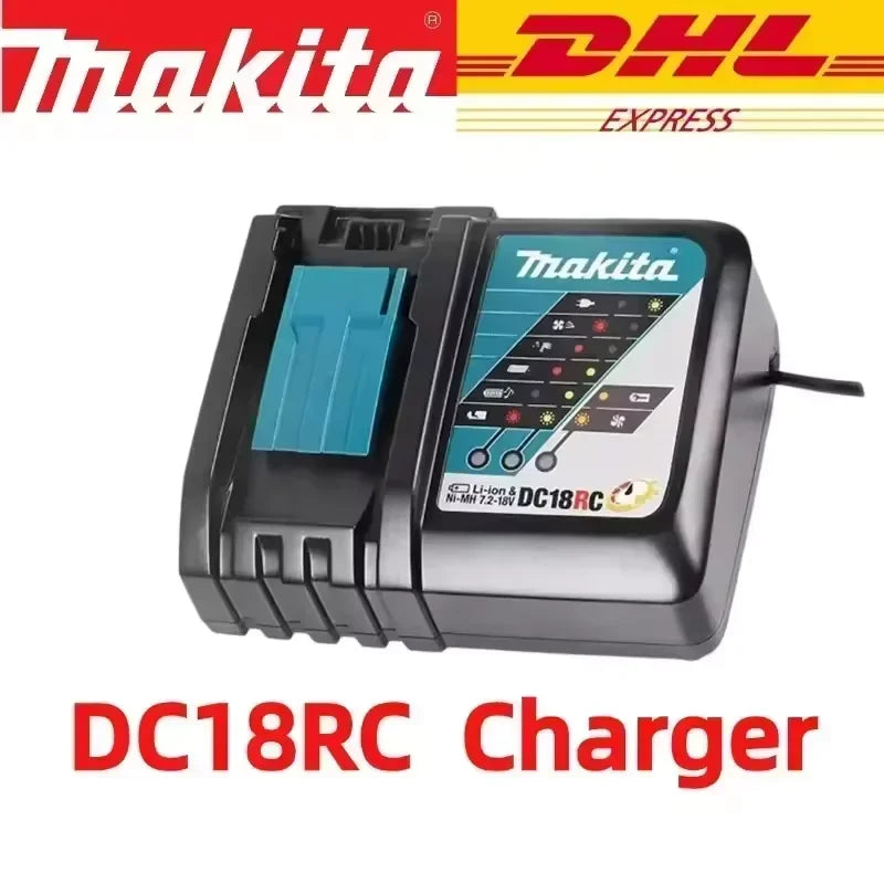 Batterie Makita 18V 6.0Ah - 100% Originale, Rechargeable, Compatible BL1830, BL1840, BL1850, BL1860B