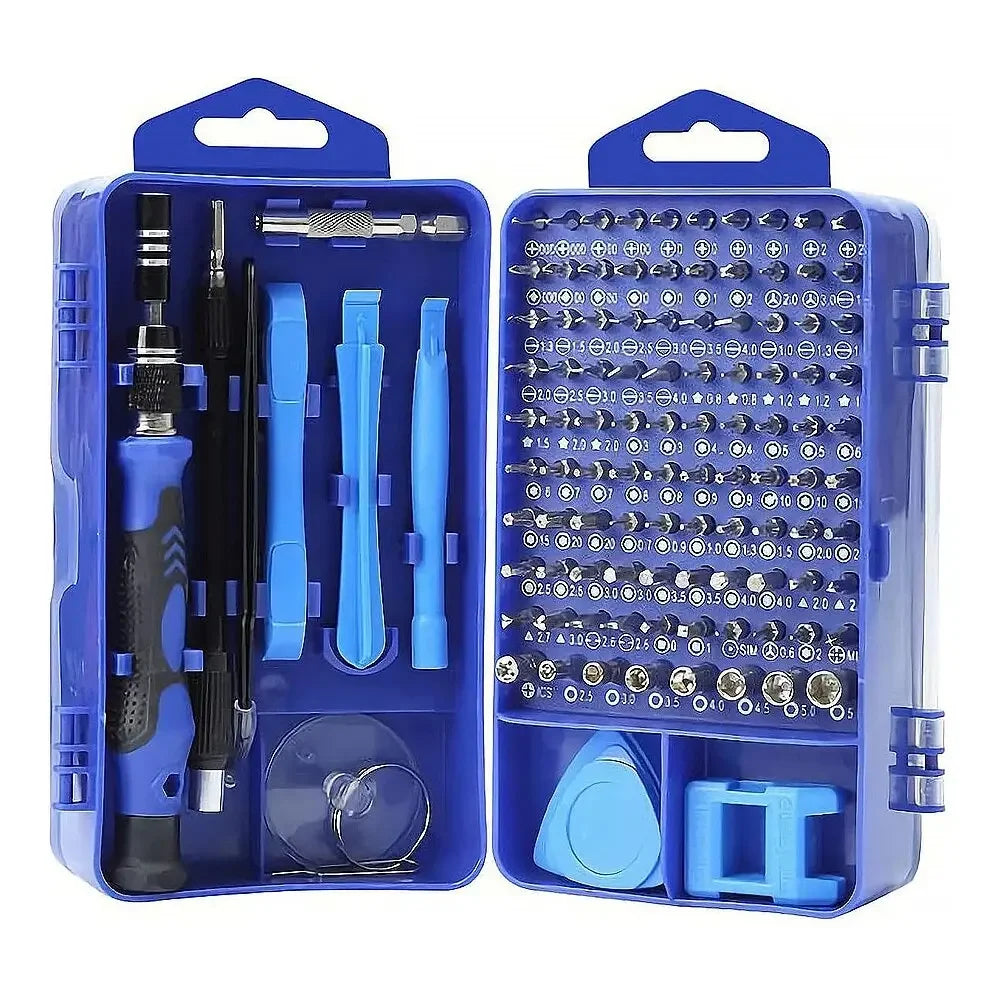 Kit Tournevis de Précision 115 en 1 – Outils Magnétiques Professionnels pour Réparation Électronique !