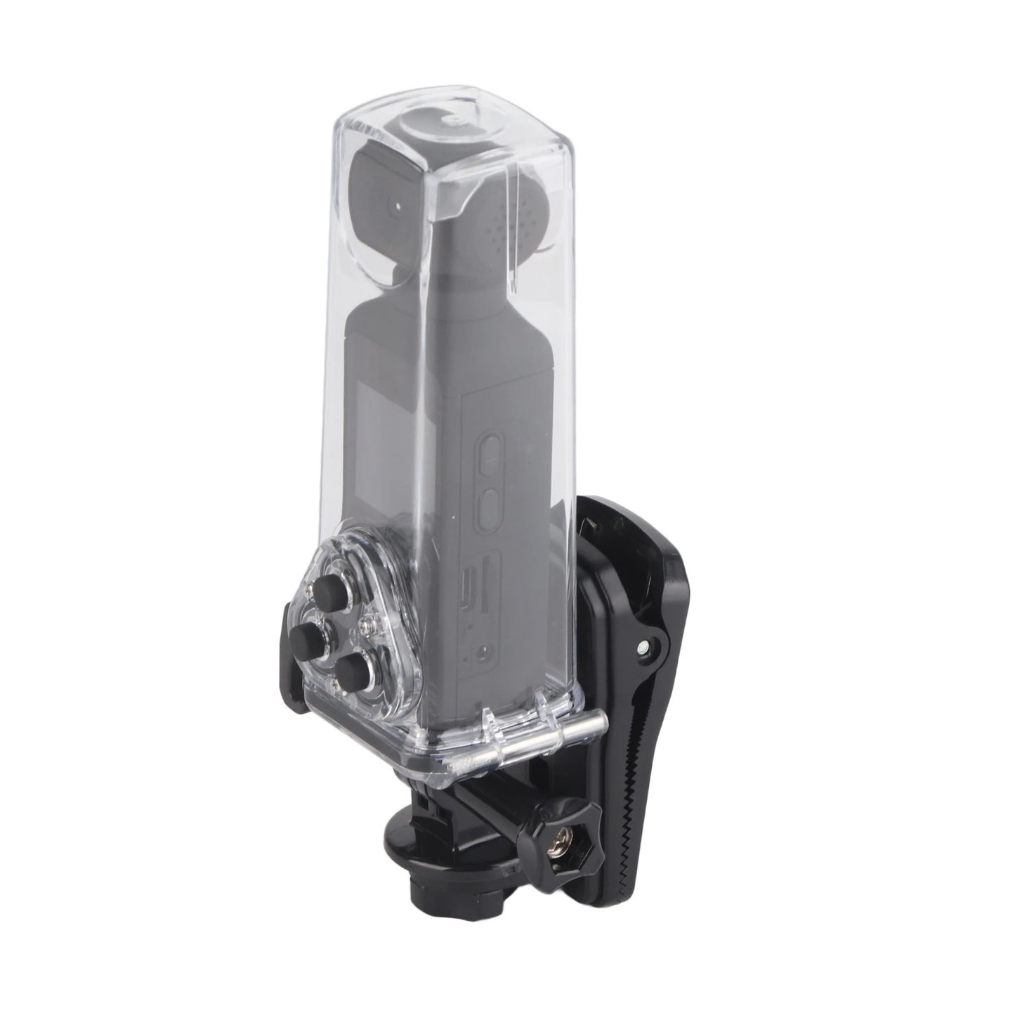 Caméra de Poche 4K HD - Objectif Rotatif 270°, Stabilisation Anti-Tremblements, WiFi, Micro Intégré, Clip pour Sports & Vlog
