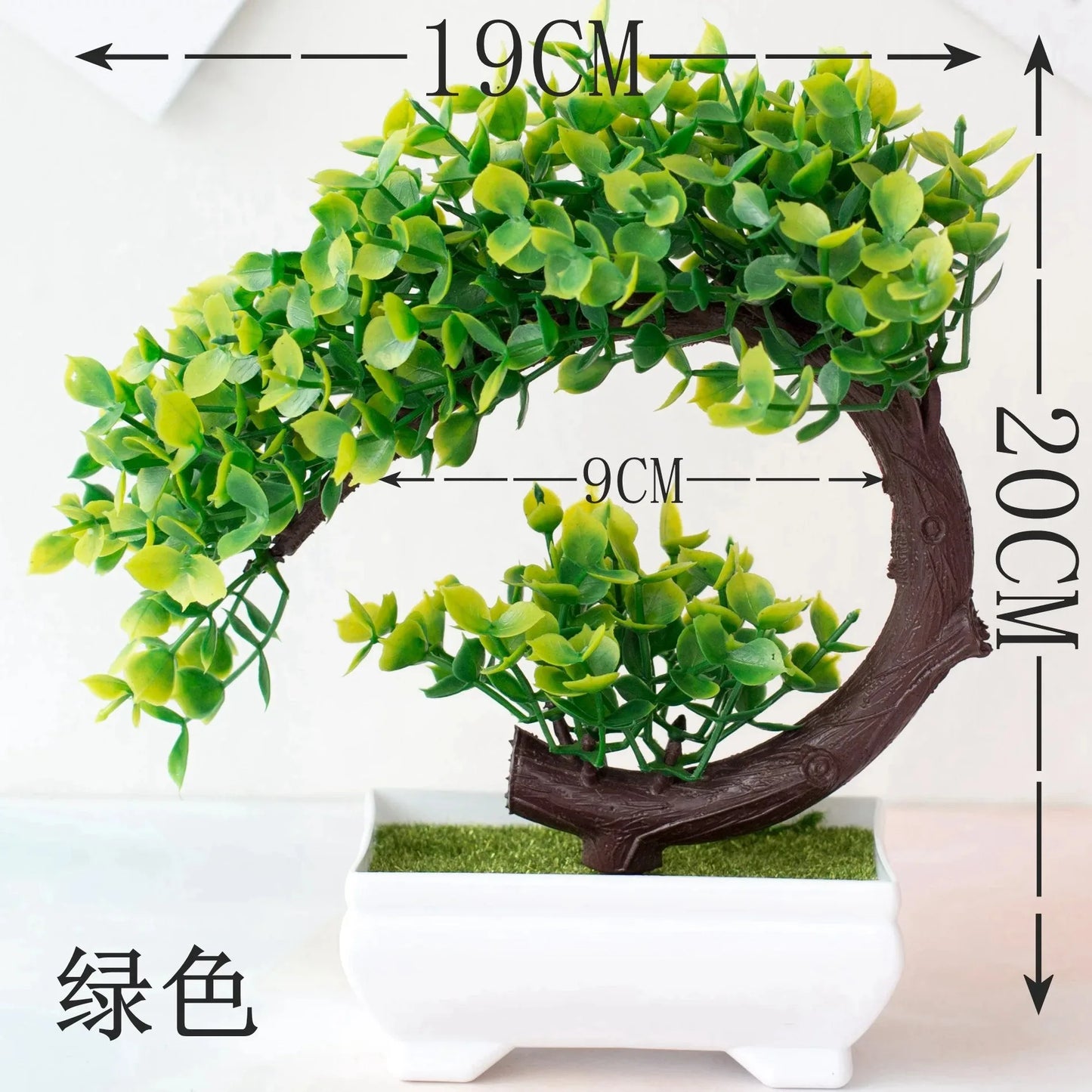 Bonsaï Artificiel en Pot - Plante Décorative pour Table & Intérieur