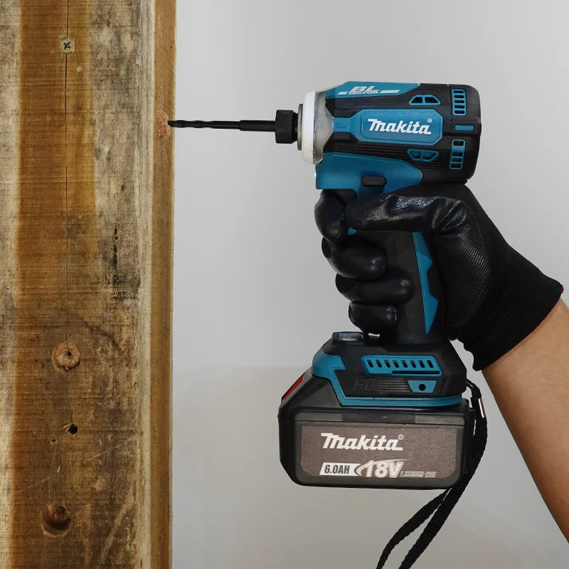 Makita DTD171 Brushless Impact Driver Rechargeable Tournevis Perceuses Outils électriques sans fil 18V BL Moteur Nu Outil Unité