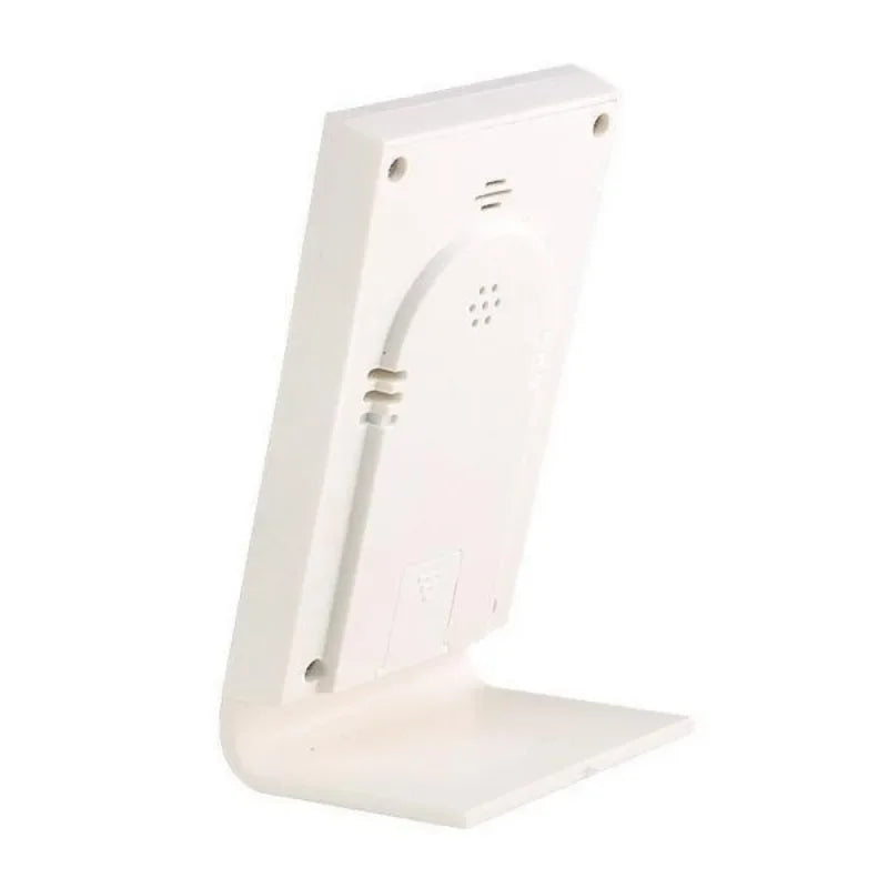 Horloge Numérique LED Multifonction - Thermomètre, Hygromètre, Réveil, Station Météo Intérieure/Extérieure